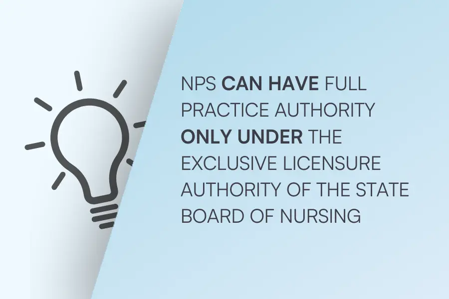 Blog post image about nurse practitioners having full practice authority