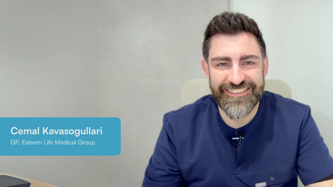 Dr Cemal Kavasogullari, aesthetic doctor and private GP at Esteem Life Medical Group