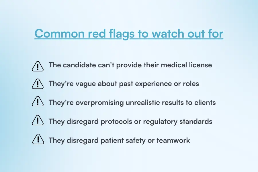 Common red flags to watch out for blog image