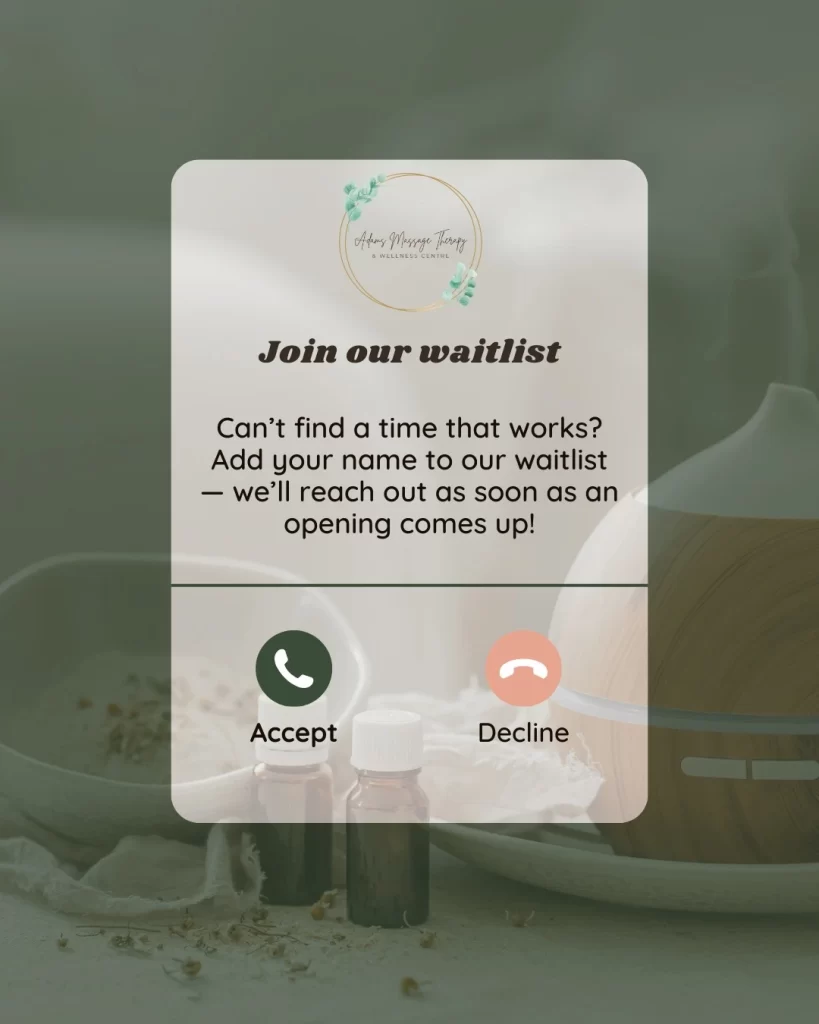 Waitlist marketing example