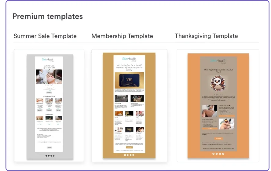 Built-in marketing tools