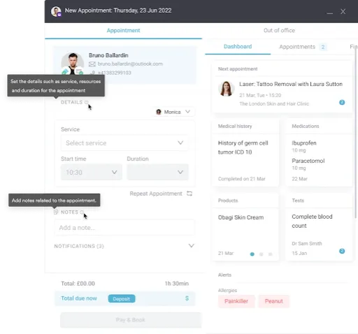 Feature consideration 1 - Booking and scheduling reliability