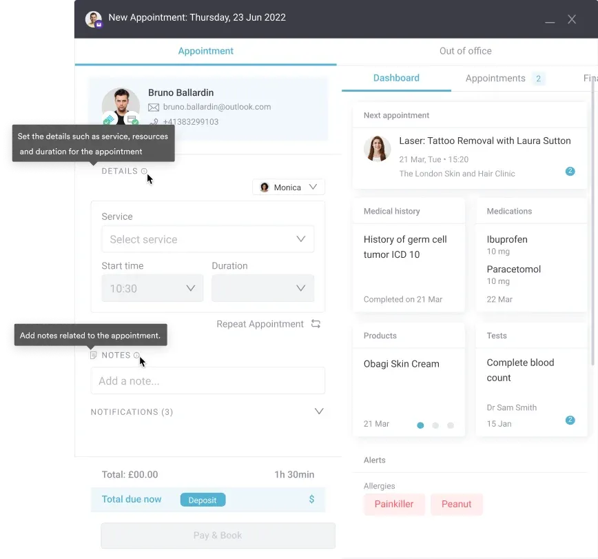 Feature consideration 5 - Appointment scheduling