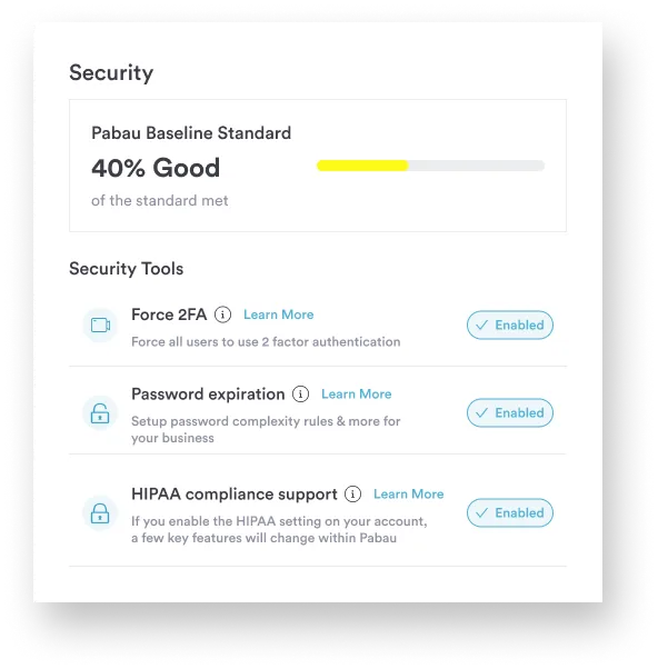 HIPAA-secure electronic medical records (EMR)