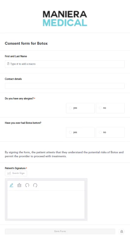 Informed consent and good faith exam (GFE)