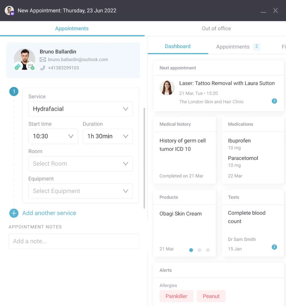 Resource and room management