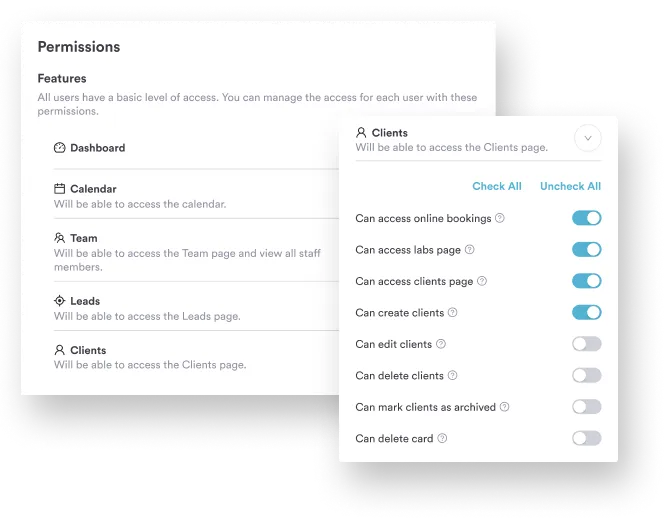 Role-based access controls