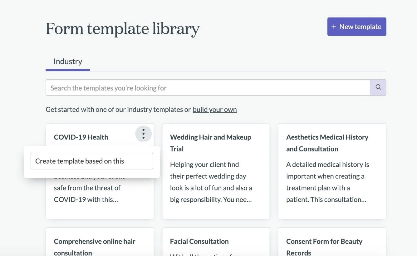 Timely Clinical Forms