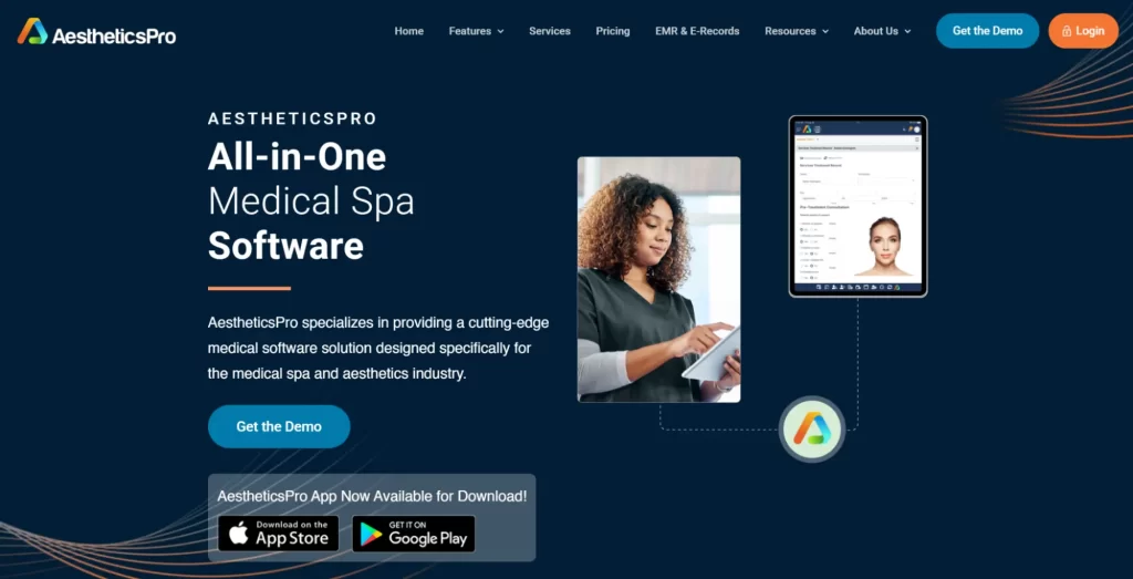 AestheticsPro-homepage