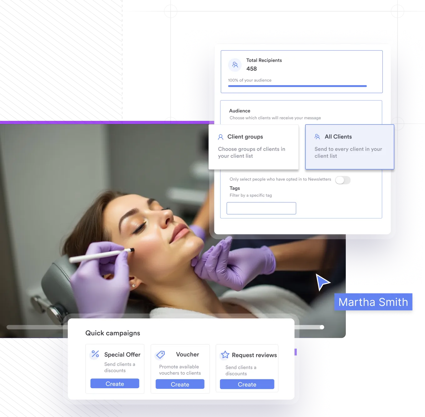 Quick campaign Pabau