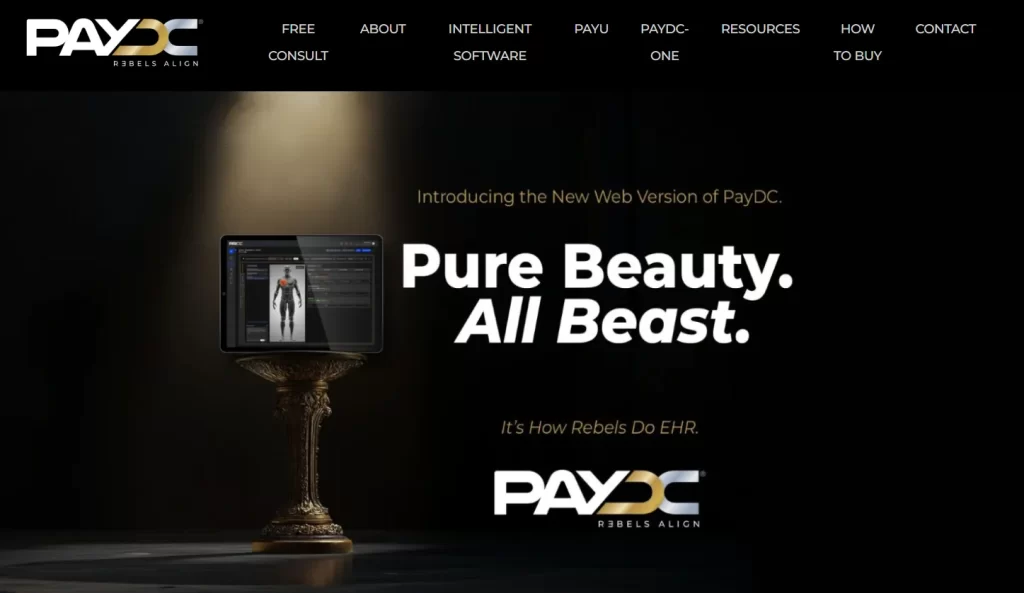 PayDC homepage