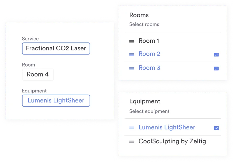 Room scheduling Pabau