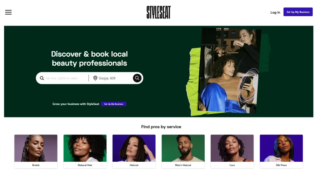 StyleSeat marketplace