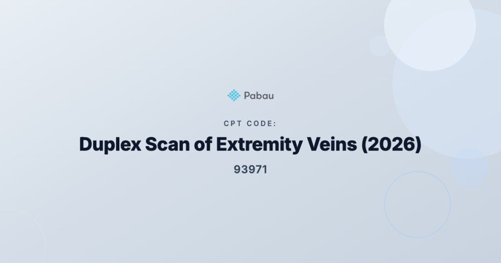 Cpt Code 93971