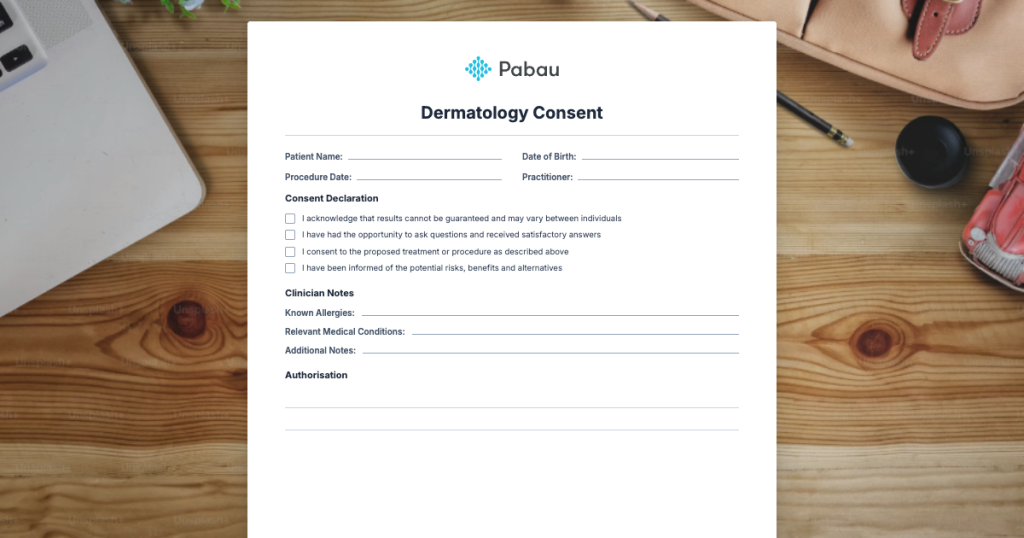 Dermatology Consent