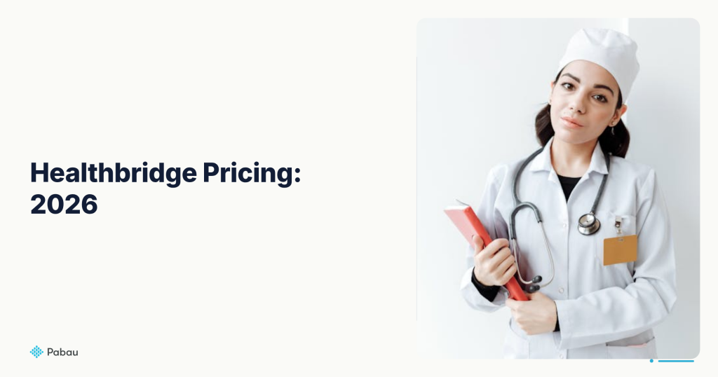 Healthbridge Pricing 2026 comparison