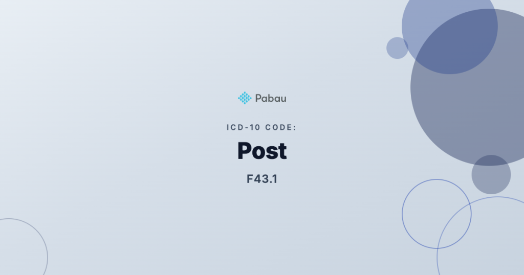 Icd 10 Cm Ptsd