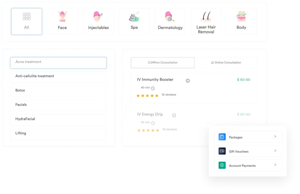 Online booking Pabau