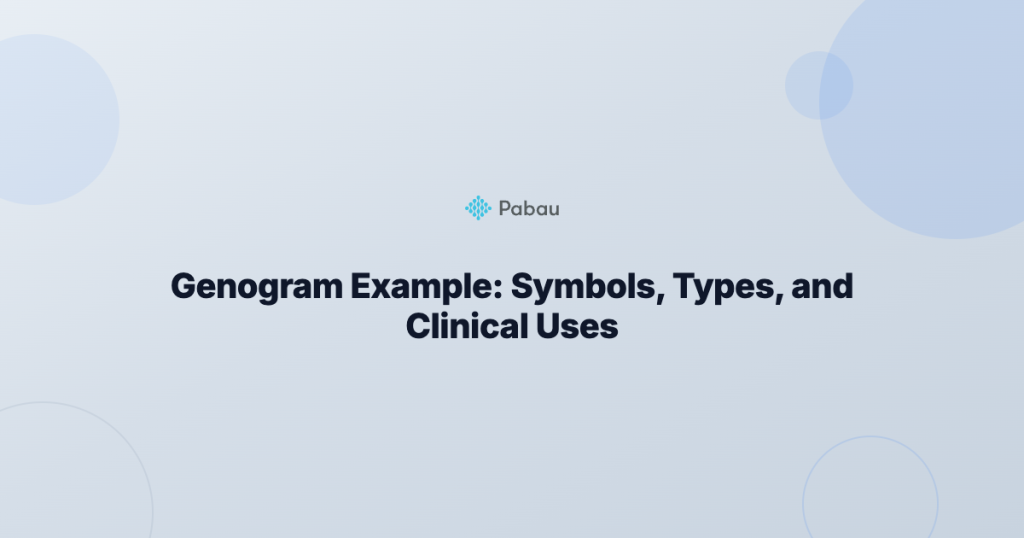 Genogram Example: Symbols, Types, and Clinical Uses